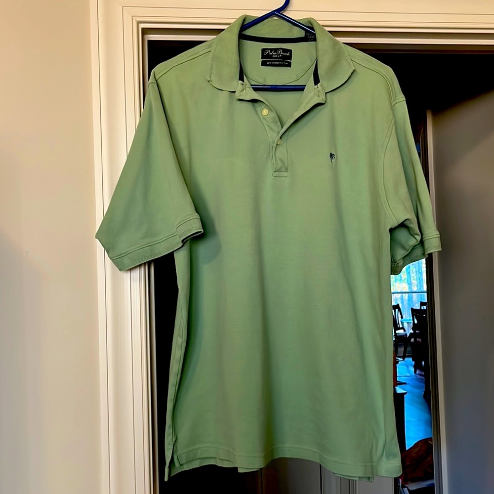 Palm Beach Golf 100% Cotton short sleeve shirt